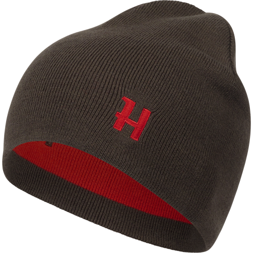 Czapka Harkila Aspire dwustronna Shadow Brown / Red