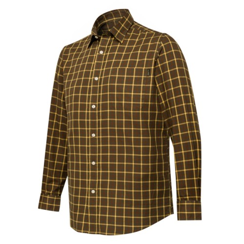 Koszula Beretta Bryggen LU382 Brown &amp; Yellow Check