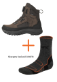 Damskie buty Seeland Enduro Dial Aya Mid 40865 Dark Brown
