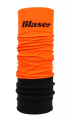 Komin polarowy Blaser 80505018 Pomarańczowo - czarny