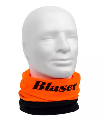 Komin polarowy Blaser 80505018 Pomarańczowo - czarny