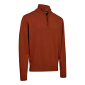 Sweter Deerhunter Harrington 1/2-zip 8119 Oak Rust Melange