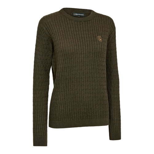 Damski sweter Deerhunter Harrington 8120 Forest Ember Melange
