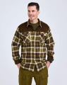 Koszula z membraną Pinewood Douglas 9436 Olive Green / Cr. White