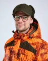 Czapka zimowa Pinewood Smaland Teddy Winter 1219 Mossgreen/Orange