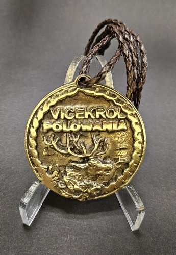 Medal Wicekról polowania Hunting Accesory Jeleń Byk