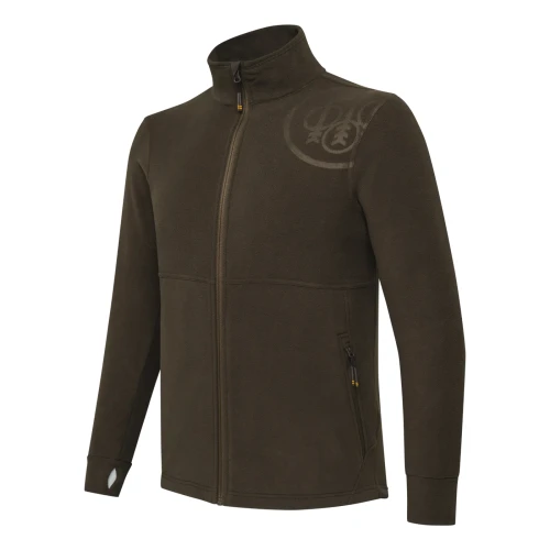 Bluza polarowa Beretta HP Logo Full Zip P373 Brown Bark