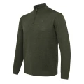 Sweter Beretta Merino Half Zip P731 Green Moss
