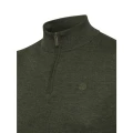 Sweter Beretta Merino Half Zip P731 Green Moss