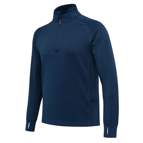 Bluza polarowa Beretta Stretch Tech Half Zip P3142 Blue total Eclipse