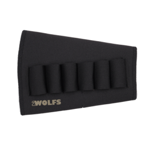 Ładownica na kolbę 2WOLFS  LYNX NEO śrut R czarna