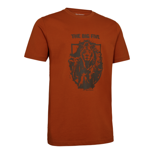 T-shirt Deerhunter Weston 8684 Oak Rust