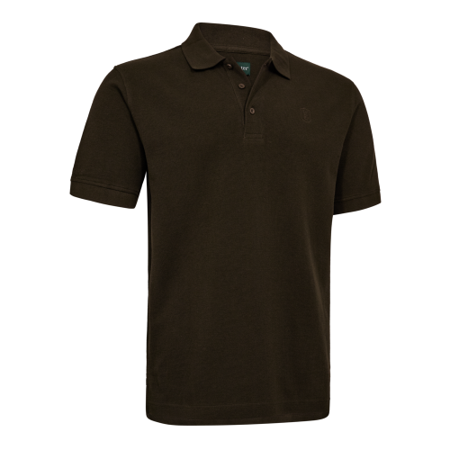 Koszulka polo Deerhunter Griffin 8687 Otter Brown