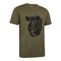T-shirt Deerhunter Jaxon 8691 Glen Green