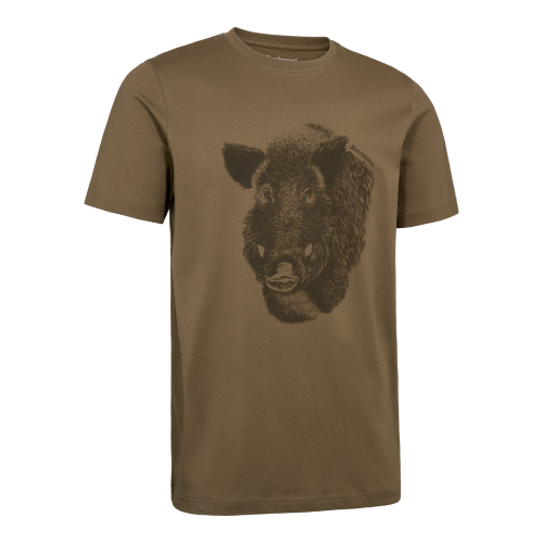 T-shirt Deerhunter Jaxon 8691 DriftWood