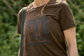 Damski t-shirt Harkila H-Logo 10962 Willow Green