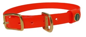 Obroża dla psa Niggeloh Biothane Orange Glossy M (48-60cm)