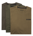 3-pack T-Shirtów Seeland 40630 Pine Green/Military Olive/Grape Leaf