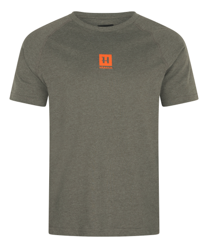 T-Shirt Harkila Instinct 10965 Green melange