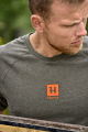T-Shirt Harkila Instinct 10965 Green melange
