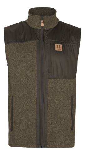 Kamizelka Harkila Kalix Fleece 10926 Willow green/Shadow brown