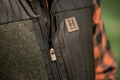 Kamizelka Harkila Kalix Fleece 10926 Willow green/Shadow brown