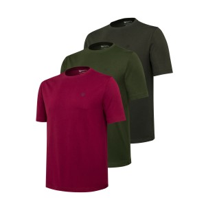 Koszulka Beretta Corporate 3-pack TS841 Green/Cordovan/Peat