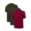 Koszulka Beretta Corporate 3-pack TS841 Green/Cordovan/Peat