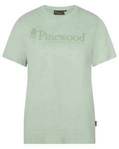 Damski T-Shirt Pinewood® Outdoor Life 3445 Frosty Green