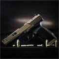 Pistolet Canik TTI Combat kal. 9x19mm brązowy
