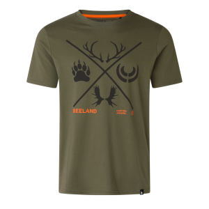 T-shirt Seeland Big Game Hunter 40848 Grape Leaf