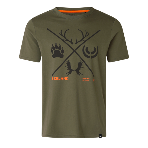 T-shirt Seeland Big Game Hunter 40848 Grape Leaf