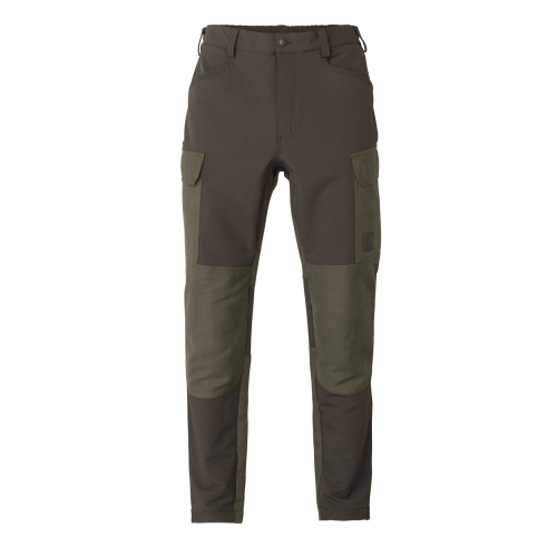 Spodnie Harkila Hill 10728 Black olive/Forest night