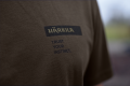 T-Shirt Härkila Logo Band 10295 Shadow brown/Tarmac
