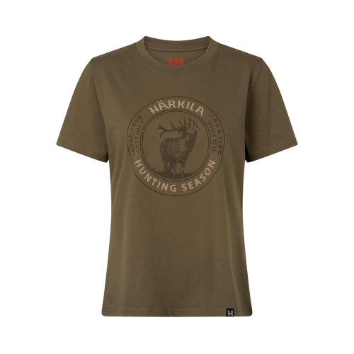 Damski t-shirt Harkila Stage Badge 10831 Beach