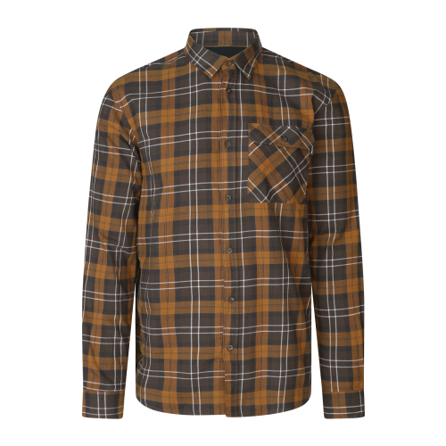 Koszula Seeland Glen 40302 Dark Brown/Camel Check