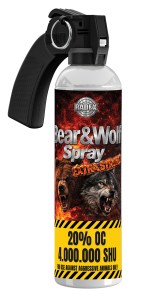 Gaz pieprzowy Radex Bear & Wolf Spray 400 ml chmura