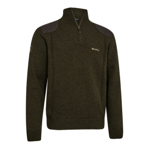 Sweter Deerhunter Finley 1/2-zip 8711 Woodland Melange