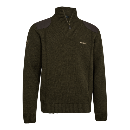 Sweter Deerhunter Finley 1/2-zip 8711 Woodland Melange