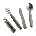 Niezbędnik turystyczny składany Outrest Foodkit 4w1 z pokrowcem