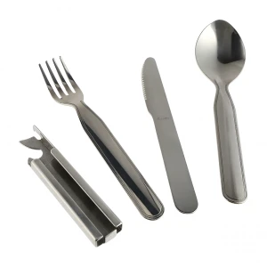 Niezbędnik turystyczny składany Outrest Foodkit 4w1 z pokrowcem