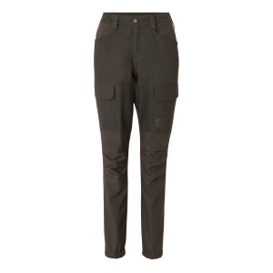 Damskie spodnie Harkila Scandinavian 10297 Shadow brown/Deep brown