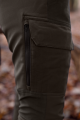 Damskie spodnie Harkila Scandinavian 10297 Shadow brown/Deep brown