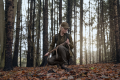 Damskie spodnie Harkila Scandinavian 10297 Shadow brown/Deep brown