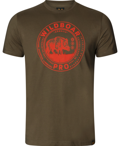 T-Shirt koszulka myśliwska Harkila Wildboar Willow Green