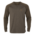 Koszulka Harkila Kodiak Clever Wool L/S 10803 Dark hunting green