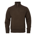 Sweter Harkila Annaboda WSP Half Zip 10889 Demitasse Brown