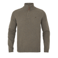 Sweter Harkila Vincent Merino Half Zip 10608 Dark Sand