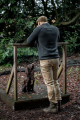 Sweter Harkila Vincent Merino Half Zip 10608 Dark Navy