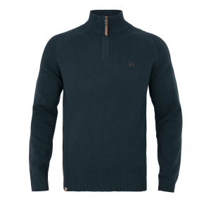 Sweter Harkila Vincent Merino Half Zip 10608 Dark Navy